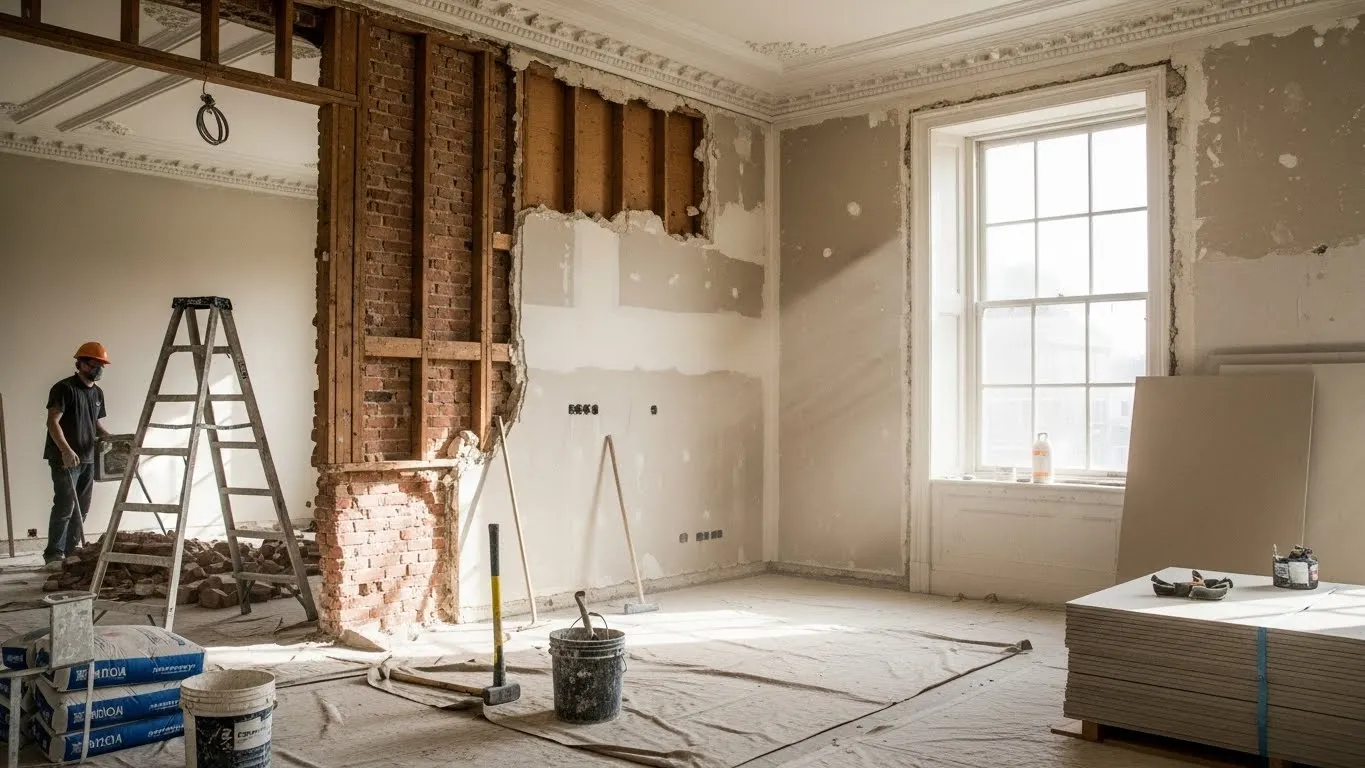 Harmonia do projeto e organização do layout da casa