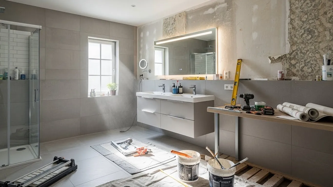 Planejamento e harmonia do layout na construção