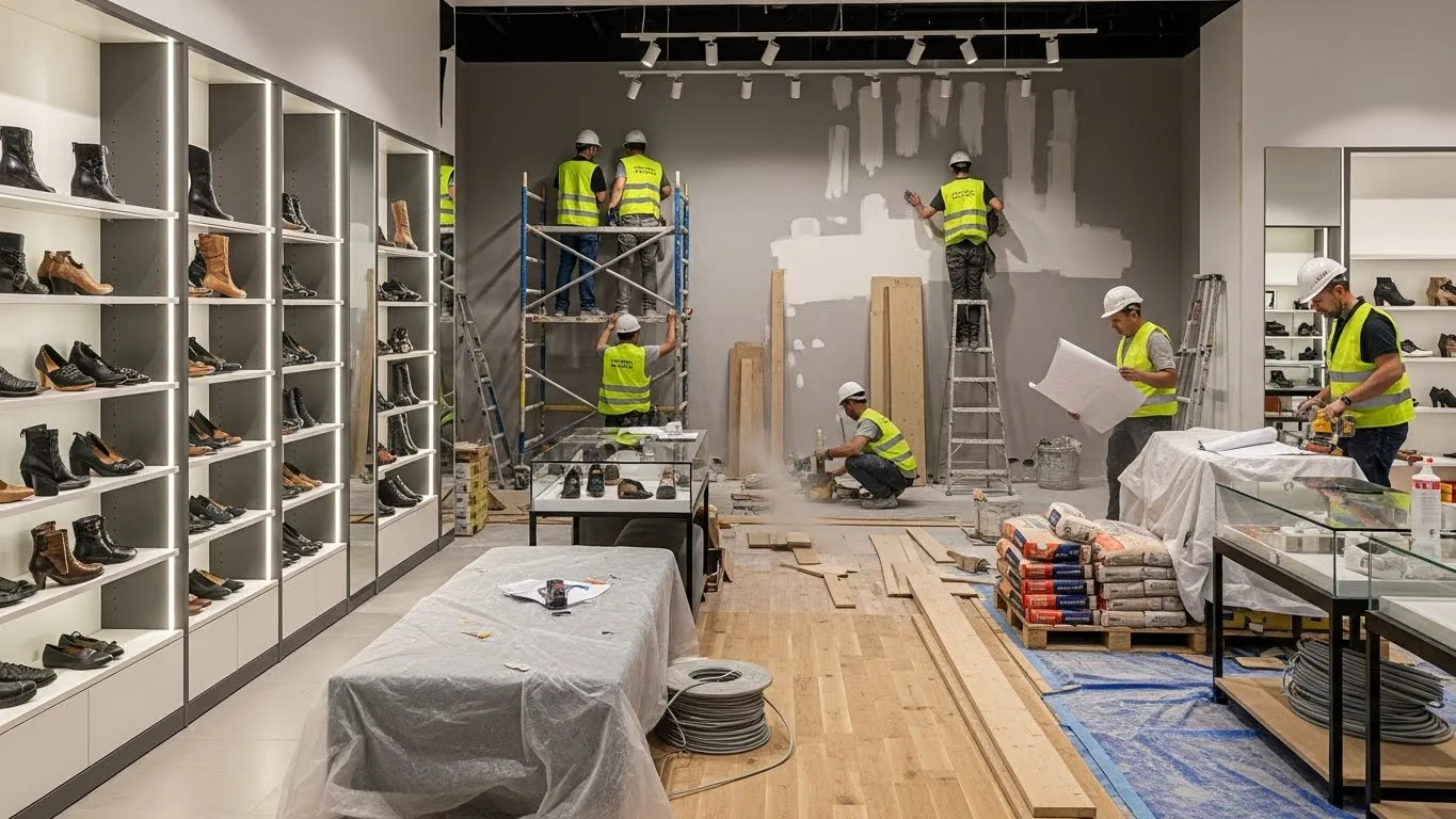 Etapas finais do fechamento de obra