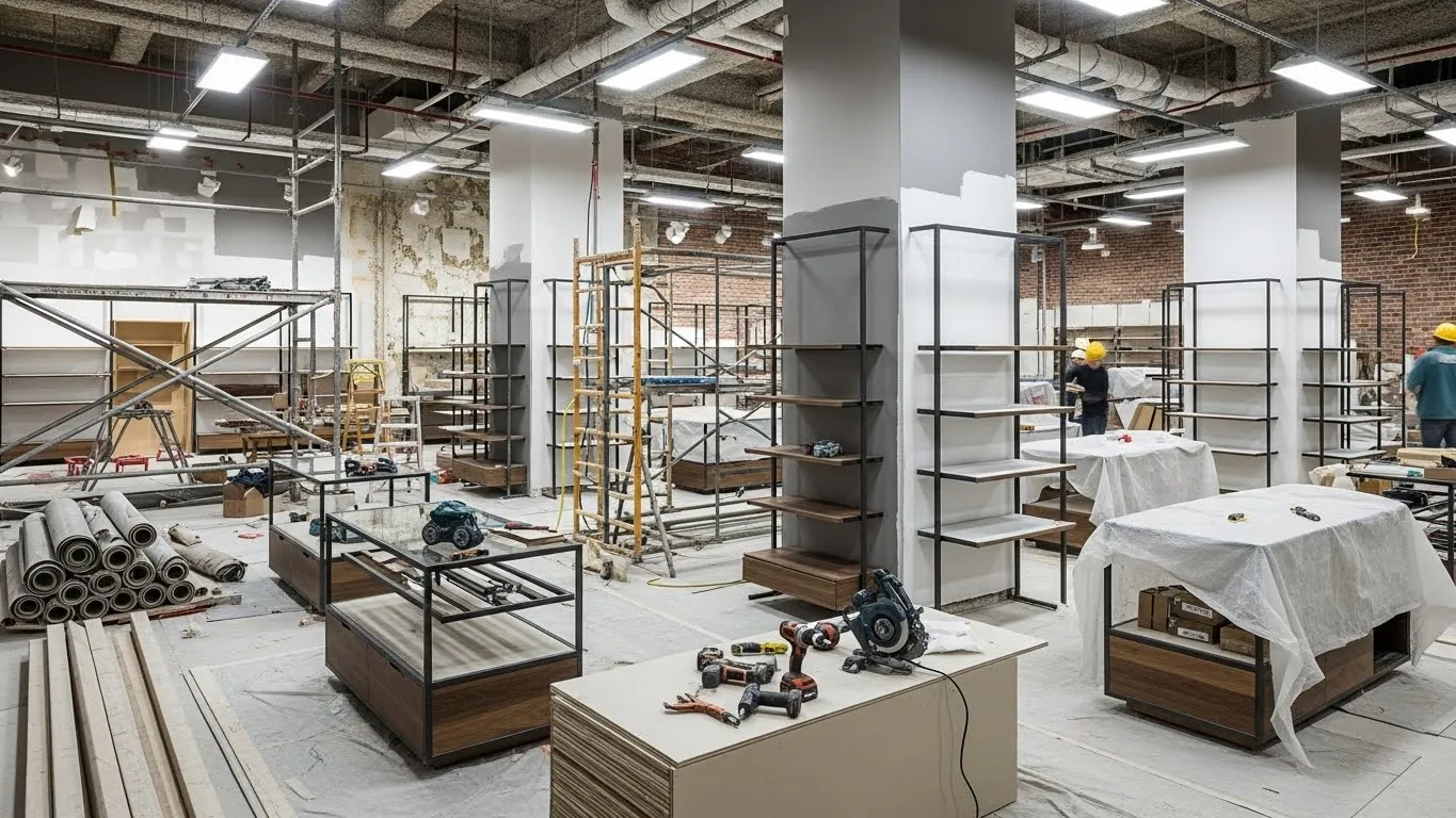 Compactação intensiva do solo para fundação segura